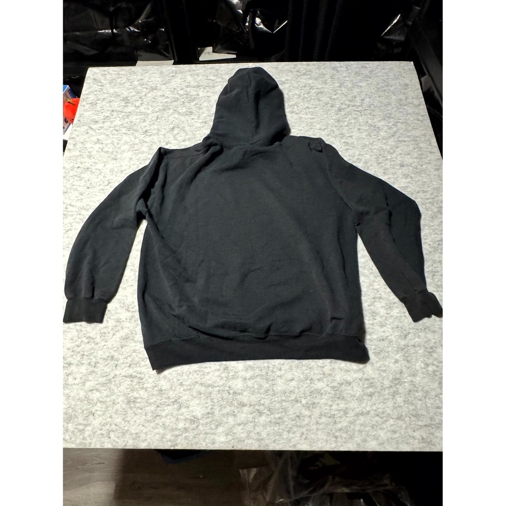 Gorillaz Hoodie Mens Large Black Graphic Pullover Sweatshirt Gildan Heavy Blend - Picture 3 of 7